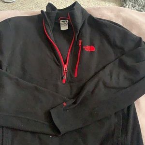 North face sweatshirt with zipper!🔥